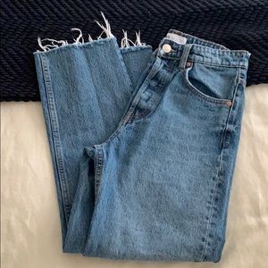 Zara straight leg jeans